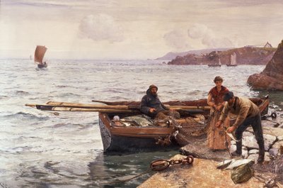 Yengeç Yemi by Charles Napier Hemy