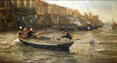 Sonunda Ev! by Charles Napier Hemy