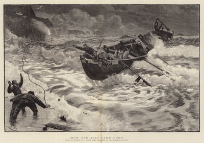 Tekne Eve Nasıl Geldi? by Charles Napier Hemy