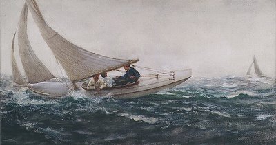 Yelken Serbest by Charles Napier Hemy