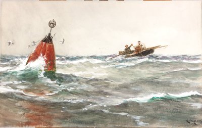 ರೆಡ್ ಬಾಯ್ (bc und wc ಆನ್ ಕಾರ್ಡ್) turk by Charles Napier Hemy