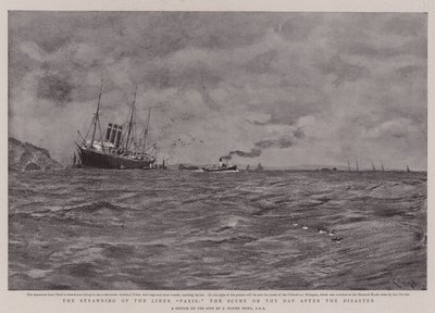 Geminin Bükülü Paris, Felaketten Sonraki Gün Sahnesi by Charles Napier Hemy