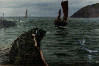 Giriş Yolu! by Charles Napier Hemy