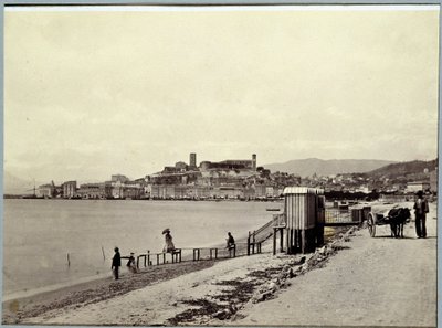 Cannes plajı - Fotoğraf Charles Nègre by Charles Nègre