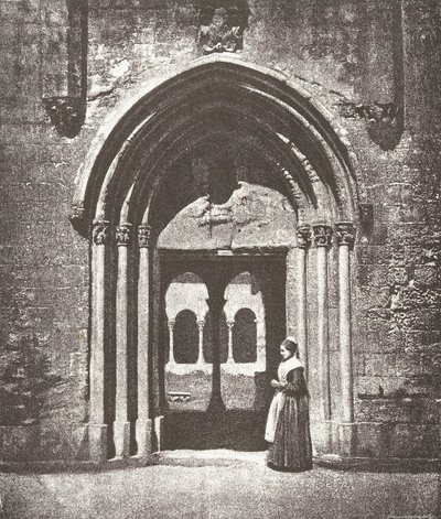 Saint-Trophime Portalı, Manastır Girişi, Arles, Saint-Trophime Metropolitan Kilisesi,..., 1852. by Charles Nègre