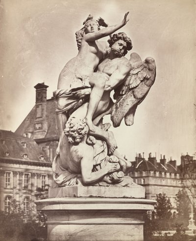 Tuileries Heykeli: G. Marsy ve A. Flamen: Orythia