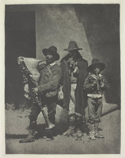 Ayakta Sokak Müzisyenleri by Charles Nègre