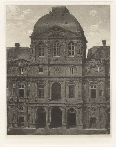 Plaka VII – Louvre, Saat Köşkü (Levha VII – Louvre, Saat Köşkü) by Charles Nègre, André Jammes