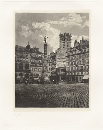 Plaka V – Place du Châtelet (Plaka V – Place du Châtelet) by Charles Nègre, André Jammes