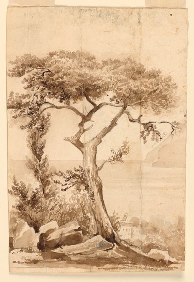 Akdeniz kıyısında by Charles Nicolas Ransonnette