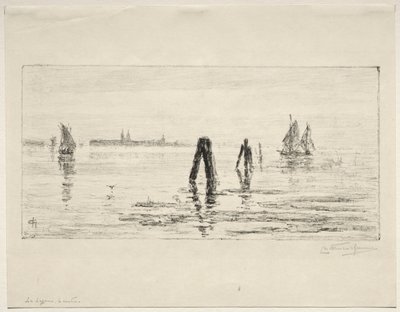 Lagün, Sabah by Charles Nicolas Storm van 