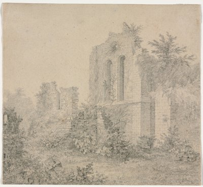 Bir Manastırın Kalıntıları. by Charles Norris