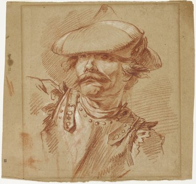 Bir Askerin Başkanı by Charles Parrocel