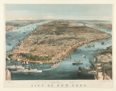 New York Şehri by Charles Parsons