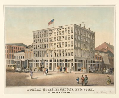 Howard Otel, Broadway, New York by Charles Parsons