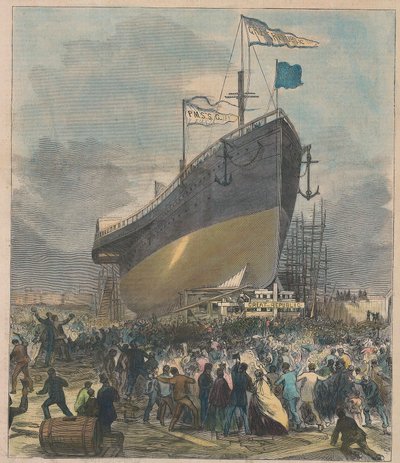 Sea Steamer Great Republic, pub