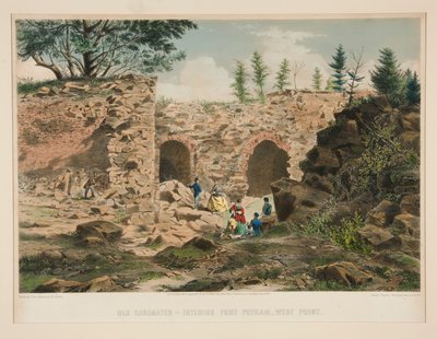 Eski Casemates - iç Fort Putnam, West Point by Charles Parsons