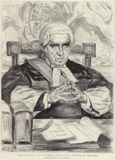 Killowen Lord Russell (lito) by Charles Paul (after) Renouard