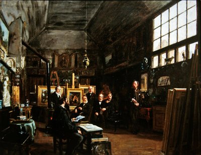 Artezyen Sanat Dostları Derneği yönetim kurulu toplantısı, 1874