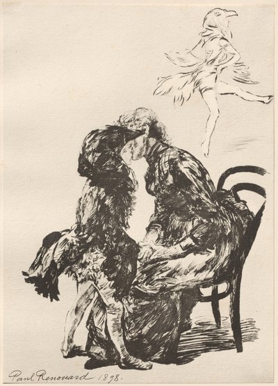 bale öncesi by Charles Paul Renouard
