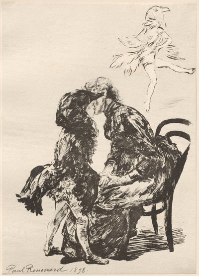 Baleden Önce, 1898. by Charles Paul Renouard