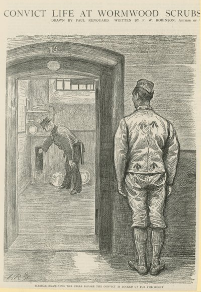 Wormwood Scrubs'ta hükümlü hayatı by Charles Paul Renouard