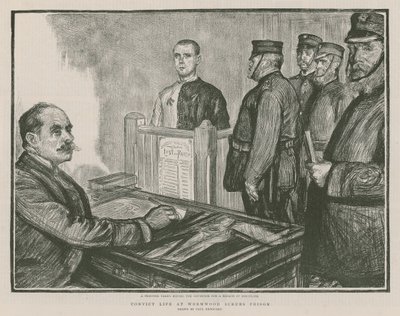 Wormwood Scrubs Hapishanesinde hükümlü hayatı by Charles Paul Renouard