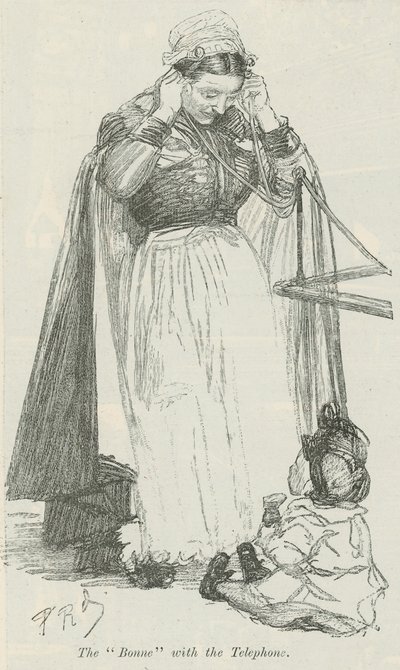 Telefon ile Bonne by Charles Paul Renouard