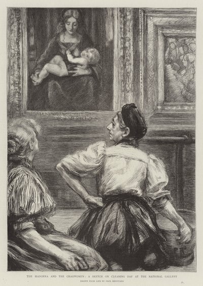 Madonna ve Charwomen, Ulusal Galeri