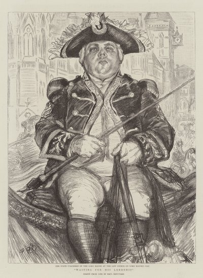 Efendiliğini Beklerken by Charles Paul Renouard
