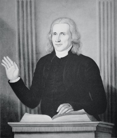 Francis Asbury (taş) by Charles Peale (after) Polk