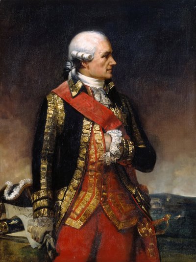 Jean-Baptiste-Donatien de Vimeur, Rochambeau Kontu by Charles Philippe Lariviere