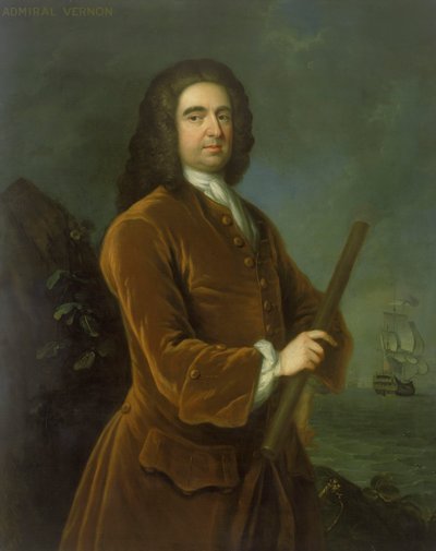 Amiral Edward Vernon (1684-1757), 1730
