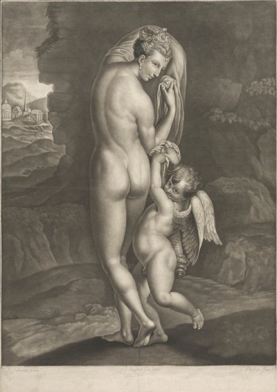 Venüs ve Aşk Tanrısı by Charles Phillips