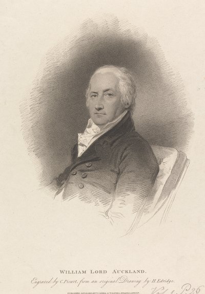 William Eden, 1. Baron Auckland by Charles Picart