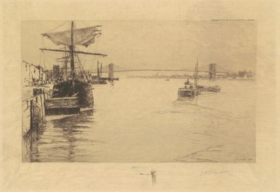 Brooklyn Köprüsü by Charles Platt A.