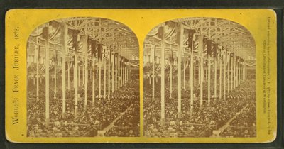 Dünyanın Barış Jübilesi veya Boston Coliseum by Charles Pollock