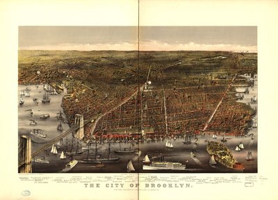 Brooklyn şehri. by Charles R. Parsons