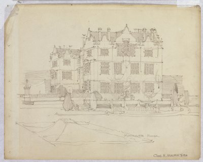 Montacute Evi, Somerset by Charles Rennie Mackintosh