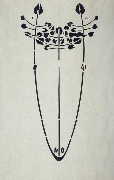 Duvar Dekorasyonu için Orijinal Mackintosh Stencil