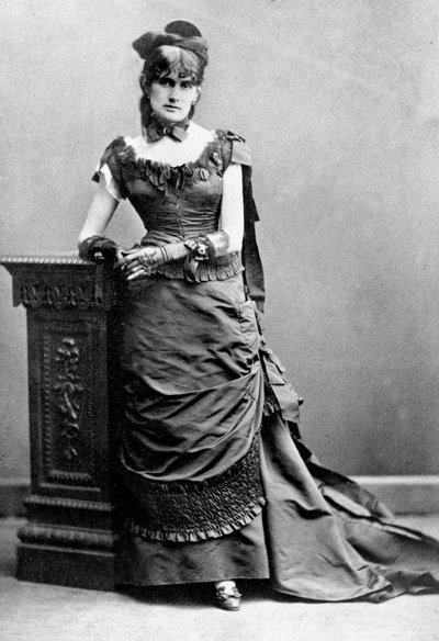 Berthe Morisot, 1880 dolayları (s/b fotoğraf) by Charles Reutlinger