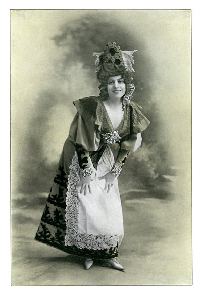 Charlotte Wiehe, 1901. by Charles Reutlinger