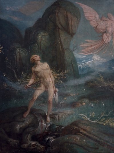 Siegfried ve Sihirli Kuş, 1930 dolayları by Charles Ricketts