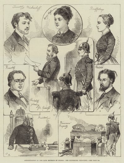 Rahmetli Rusya İmparatoru Mahkumlara Suikast by Sir John Charles Robinson