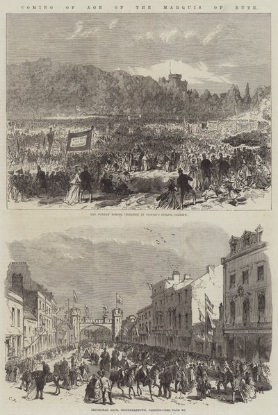 Bute Markisinin Yaşının Gelişi by Sir John Charles Robinson