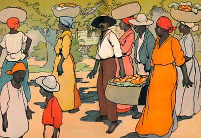 Pazara Gitmek, 1912 by Charles Robinson
