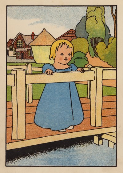 Bebekler ve Kuşlar için illüstrasyon (renkli taş baskı) by Charles Robinson