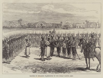 Kızılderili Ordumuza Acemilerde Küfür Edilme Şekli by Sir John Charles Robinson