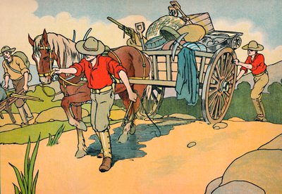 Altın Tarlalarına Kapalı, 1912 by Charles Robinson