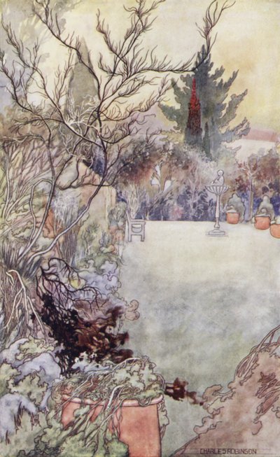 Duygusal Bahçemiz: Kutsal Ağaç (renkli taş) by Charles Robinson